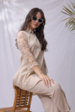 Designer Cutwork Cream Co-ord Set