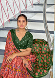 Mal Cotton Hand Block Print Saree