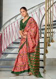 Mal Cotton Hand Block Print Saree