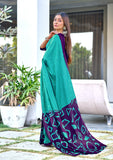 Pure Mal Cotton Hand Block Print Saree