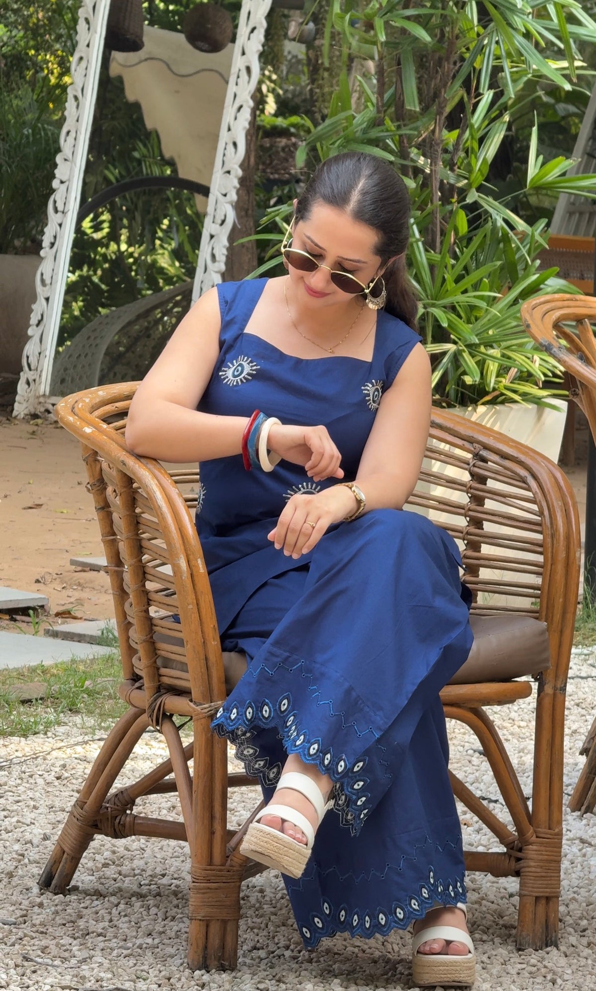The Evil Farsi Salwar Set Sleeveless