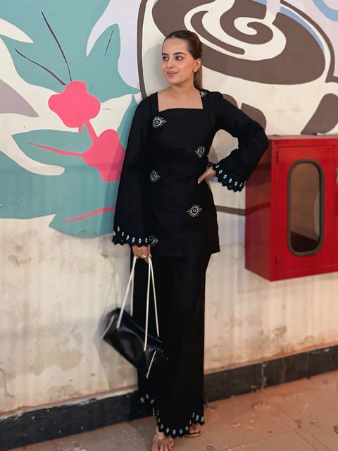 The Black Evil Farsi Salwar Set Full Sleeve