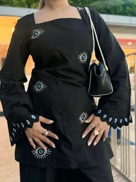 The Black Evil Farsi Salwar Set Full Sleeve