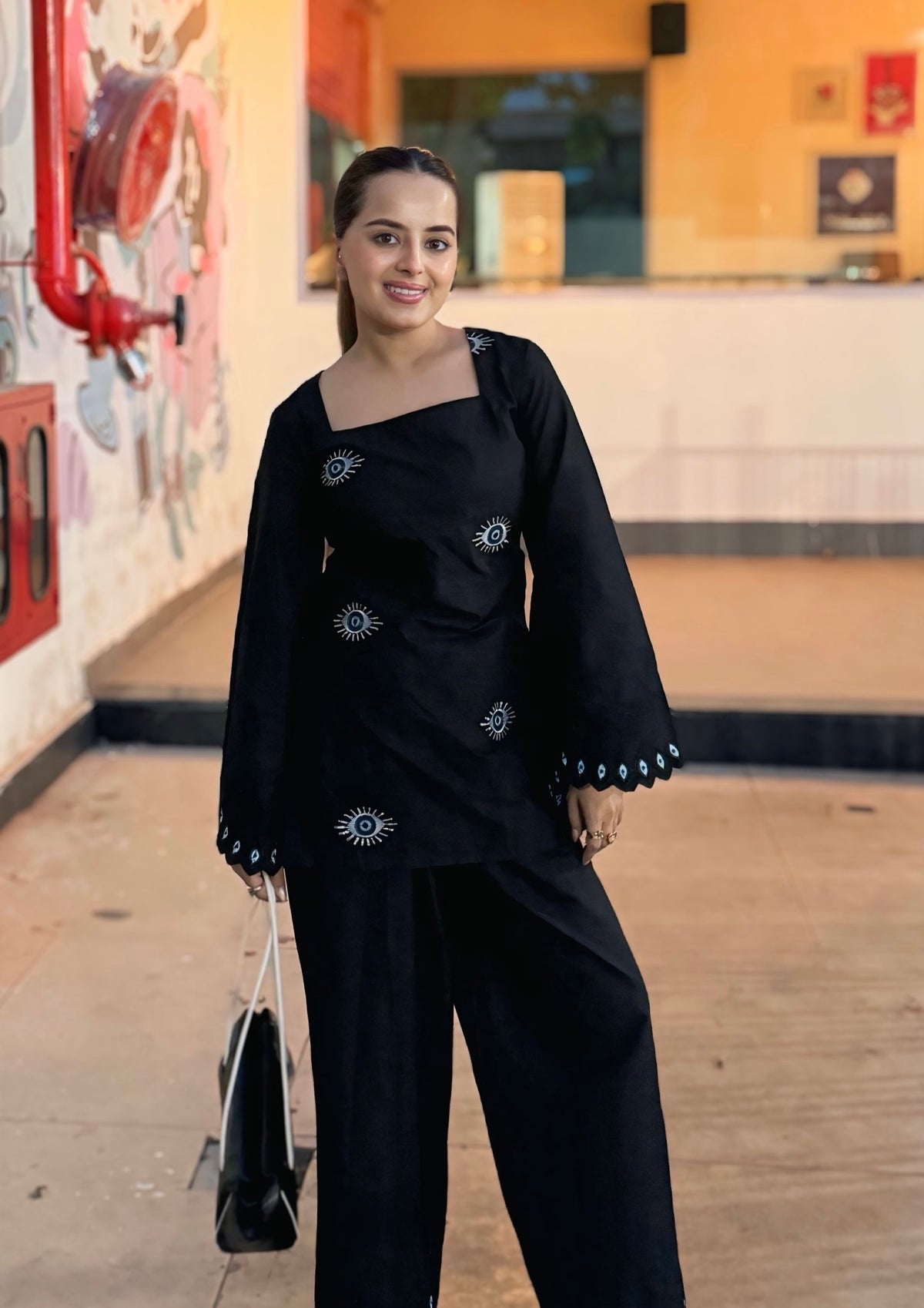The Black Evil Farsi Salwar Set Full Sleeve