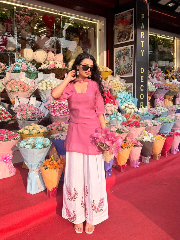 Pink Butterfly 3-Piece Suite