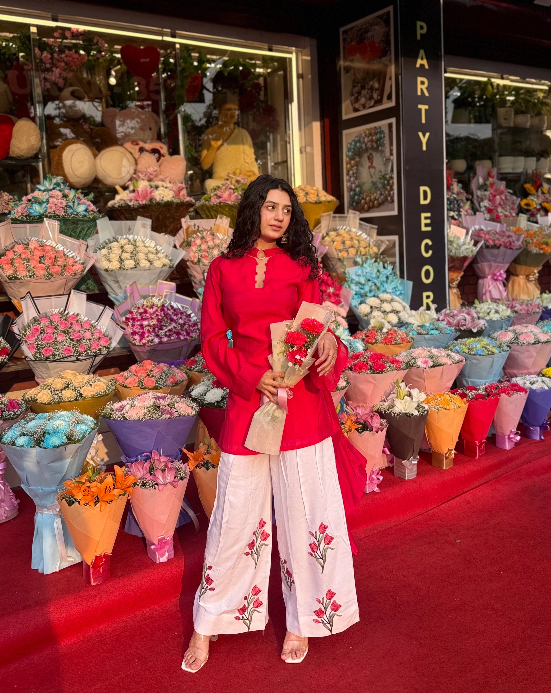 Tulips Rosy 3-Piece Set