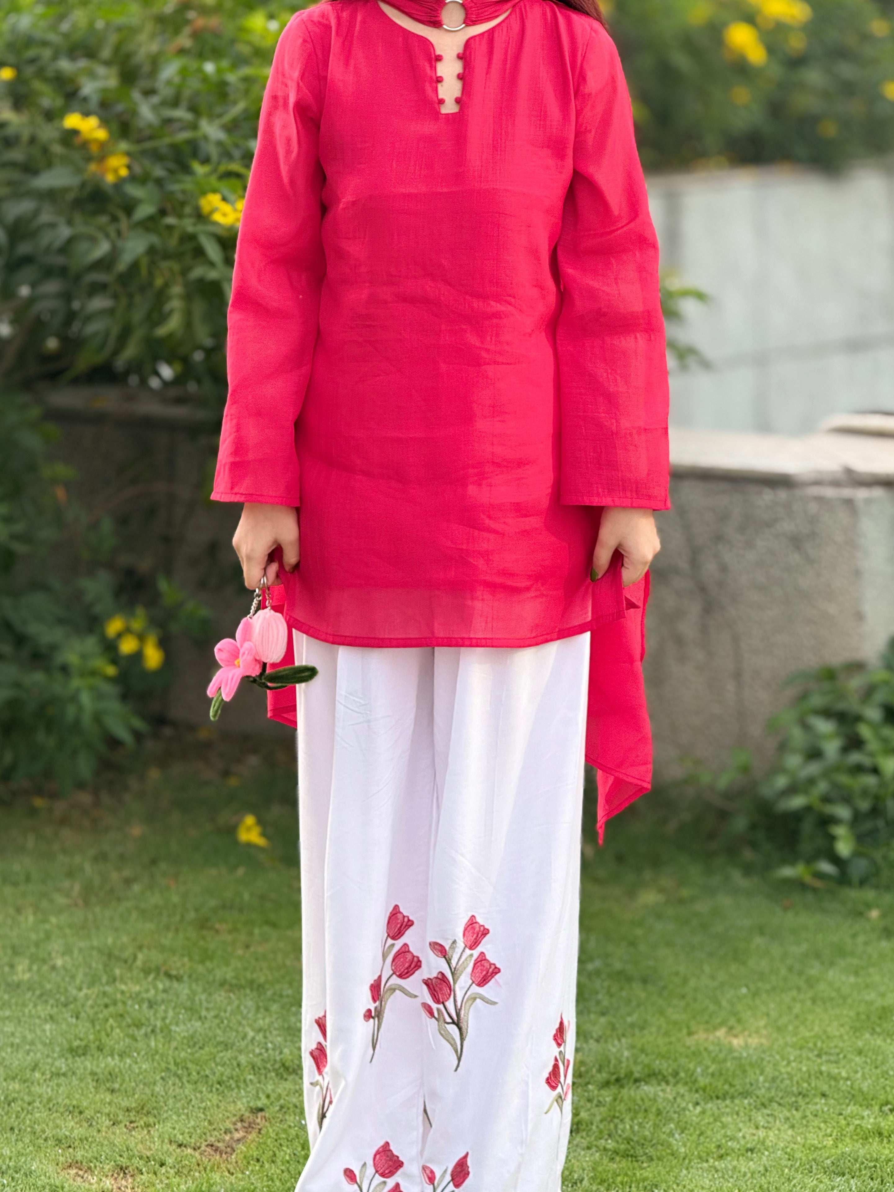 Tulips Rosy 3-Piece Set