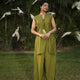 M GREEN BIRD BALOON SET