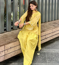 Yellow Heart Farsi Salwar 3PCS Set