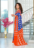 Mal Cotton Hand Block Print Saree