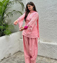 Heart Pink Farsi Salwar Set