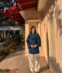 Blue Evil Eye Farsi Salwar Set