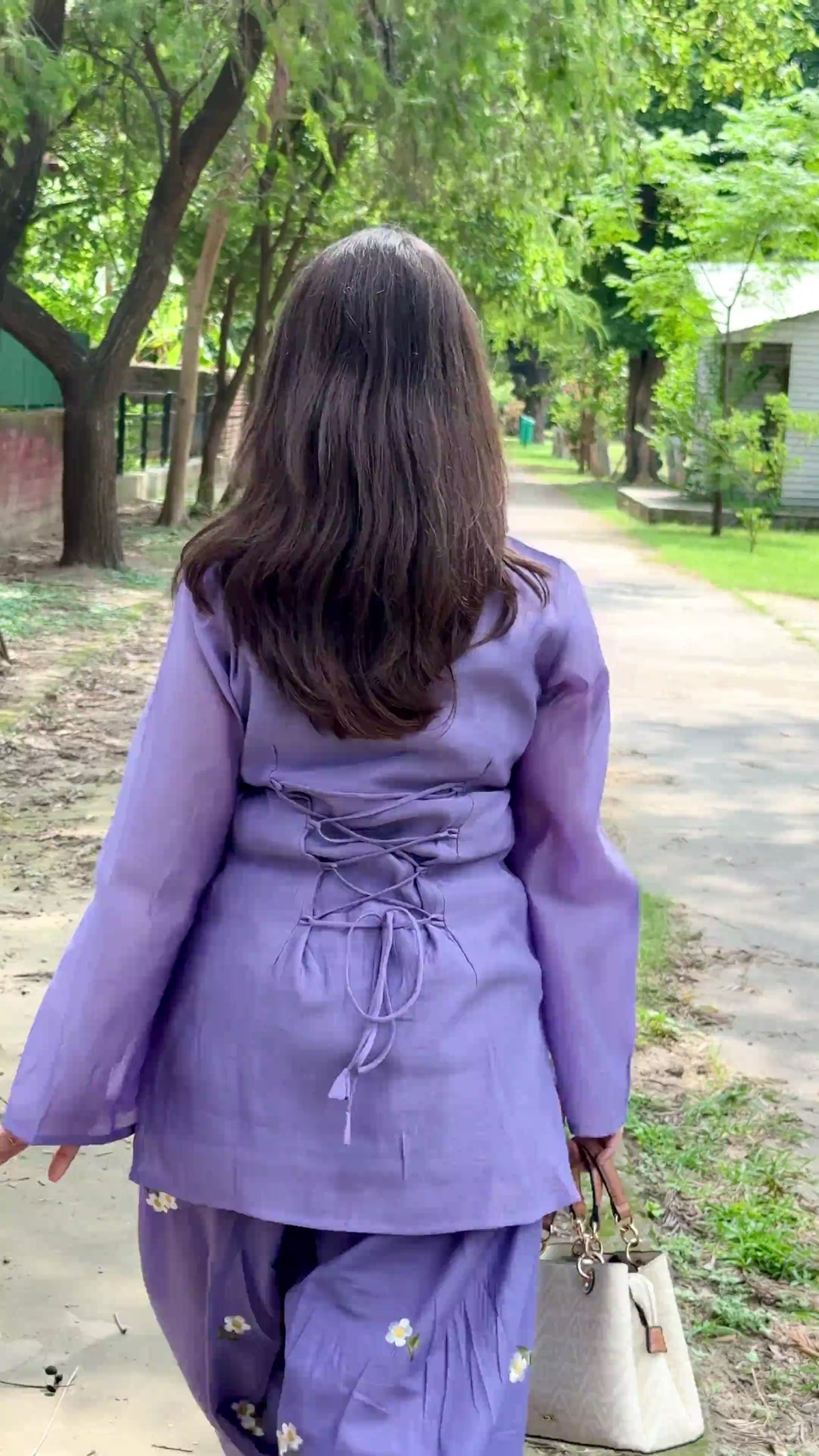 Lilac Jasmine Farsi Salwar Set